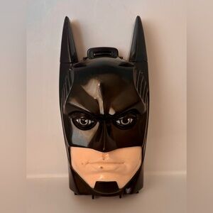 1995 Vintage Kenner Mini Batman Batcave Playset Black (missing ladder)